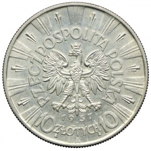 10 złotych 1937, Józef Piłsudski