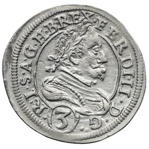 Rakúsko, Ferdinand II, 3 krajcars 1629 Graz