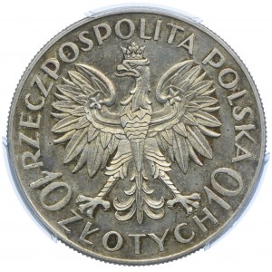 10 złotych 1933, Jan III Sobieski PCGS MS63