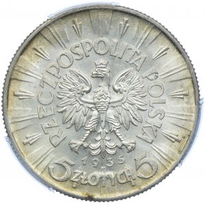 5 Zloty 1935 Józef Piłsudski PCGS MS64