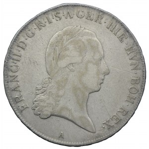 Niderlandy Austriackie, Franciszek II, 1/2 talara (kronentaler) 1795 A, Wiedeń