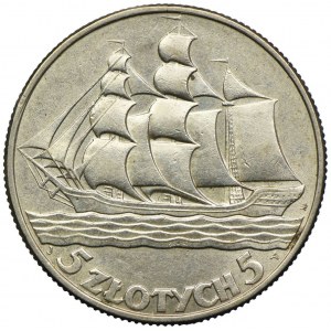 5 Gold 1936, Segelschiff