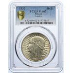 10 złotych 1932 bz, Londyn | PCGS MS62