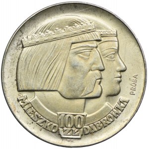 100 złotych 1966, Mieszko i Dąbrówka - PRÓBA