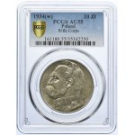 10 Zloty 1934, Józef Piłsudski - Schießadler PCGS AU55