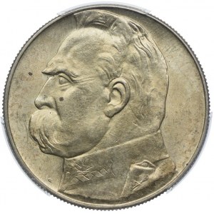 10 złotych 1939 Józef Piłsudski, PCGS MS63