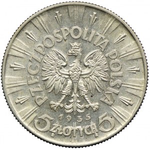 5 gold 1935, Jozef Pilsudski