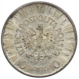 10 złotych 1936, Józef Piłsudski