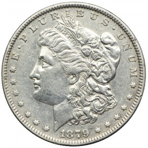 USA, 1 dolar 1879 Morgan, Filadelfia