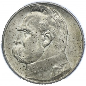 10 złotych 1936 Józef Piłsudski, PCGS MS62