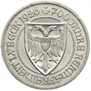 Niemcy, Republika Weimarska, 3 marki 1926 A, Berlin