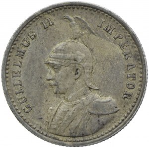 Deutsch-Ostafrika, Wilhelm II., 1/4 Rupie 1898