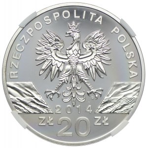 20 złotych 2014 Konik Polski, NGC PF69 ULTRA CAMEO