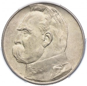 10 złotych 1937, Józef Piłsudski, PCGS MS64