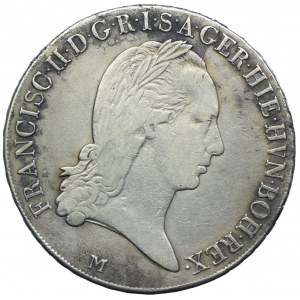 Österreichische Niederlande, Franz II., Taler 1796 M, Mailand