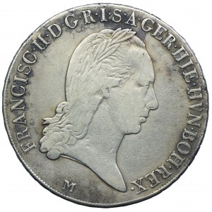 Niderlandy Austriackie, Franciszek II, talar 1796 M, Mediolan