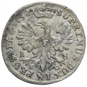 Niemcy, Brandenburgia-Prusy, Fryderyk III, ort 1698 SD, Królewiec