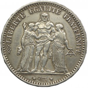 Frankreich, Dritte Republik, 5 Francs 1873 A, Paris