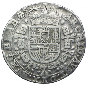 Niderlandy Hiszpańskie, Filip IV, patagon 1654 Antwerpia