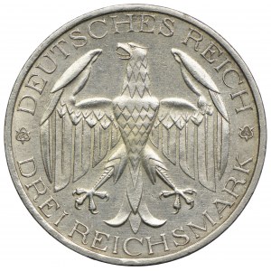 Niemcy, Republika Weimarska, 3 marki 1929 A, Berlin