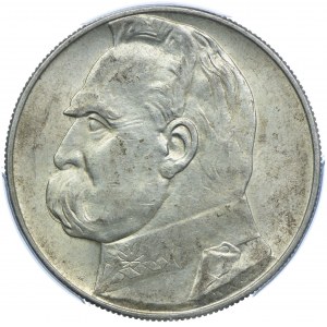 10 złotych 1937 Józef Piłsudski PCGS MS62