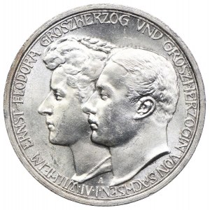 Niemcy, Saksonia, 3 marki 1910 A, Berlin