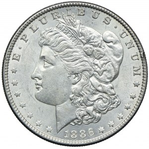 USA, 1 dolar 1886 Morgan, Filadelfia