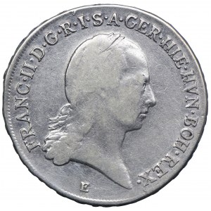 Niderlandy Austriackie, Franciszek II, 1/2 talara (kronentaler) 1797 E, Karlsburg