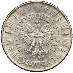 5 gold 1935, Jozef Pilsudski