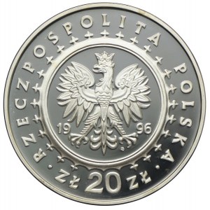 20 złotych 1996 Zamek w Lidzbarku Warmińskim