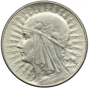5 złotych 1933, Głowa Kobiety