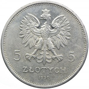 5 złotych 1930, Sztandar