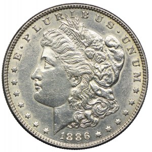 USA, dolar 1886, Morgan, Filadelfia