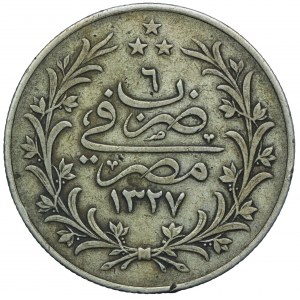 Turcja, Mahmud V Resad, 10 kurus 1914 (AH1327)