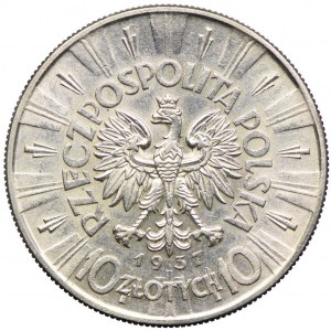 10 złotych 1937 Józef Piłsudski
