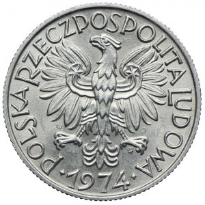 5 złotych 1974, Rybak