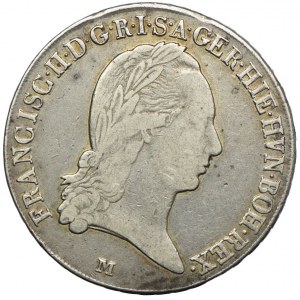 Austria, Franciszek II, talar 1796 M, Mediolan