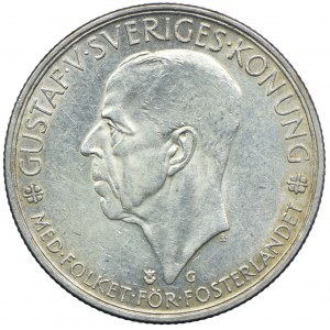 Szwecja, Gustaw V, 5 koron 1935 Sztokholm