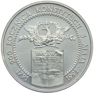 200.000 złotych 1991, 200. rocznica Konstytucji 3 Maja