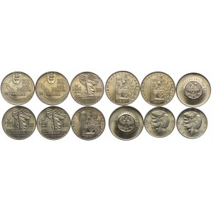 Zestaw monet PRL 1969-75 (12 szt.)