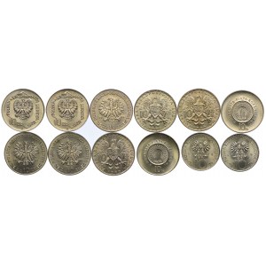 Zestaw monet PRL 1969-75 (12 szt.)