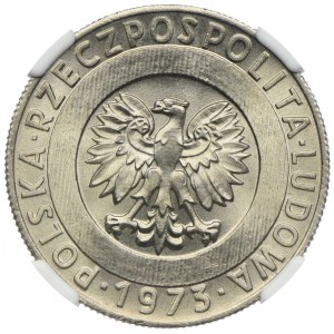 20 złotych 1973, Wieżowiec i kłosy, NGC MS65