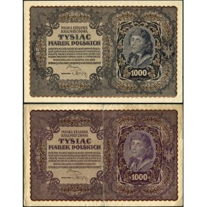 Zestaw, 1000 marek 1919 (2 szt.)