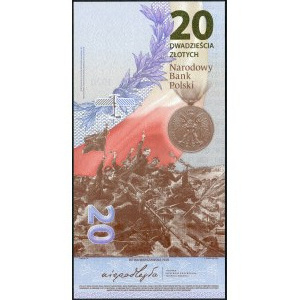 20 złotych 2020 - 100. rocznica Bitwy Warszawskiej
