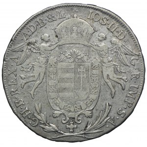 Rakousko, Josef II, 1/2 tolaru 1787 A, Vídeň