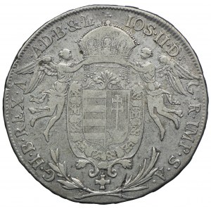 Austria, Józef II, 1/2 talara 1787 A, Wiedeń