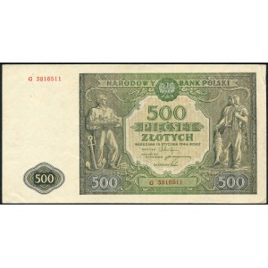 500 złotych 1946 - G -