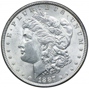 USA, 1 dolar 1887 Morgan, Filadelfia