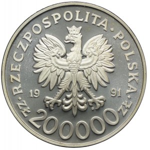 200.000 PLN 1991, 200. Jahrestag der Verfassung vom 3. Mai