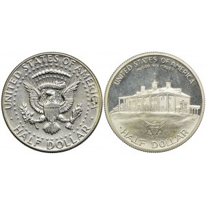 USA, 1/2 dolara 1964, 1982 (2szt.)